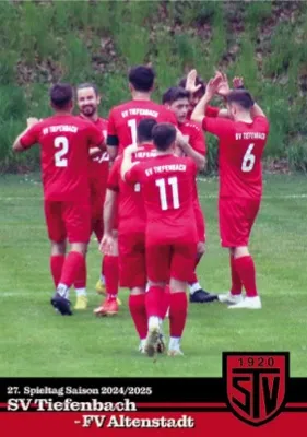 Titelseite Kickerle: SVT vs. FV Altenstadt