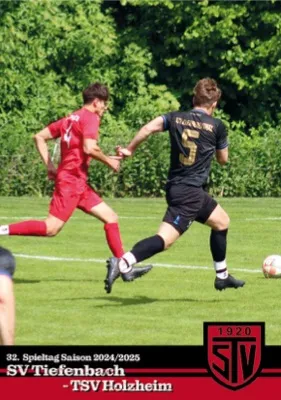 Titelseite Kickerle: SVT vs. TSV Holzheim