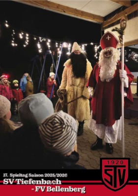 Titelseite Kickerle: SVT vs. FV Bellenberg