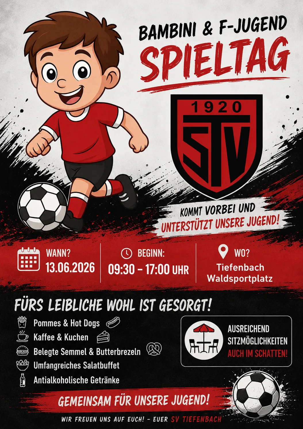 Bambini & F-Jugend Spieltag am 13. Juni